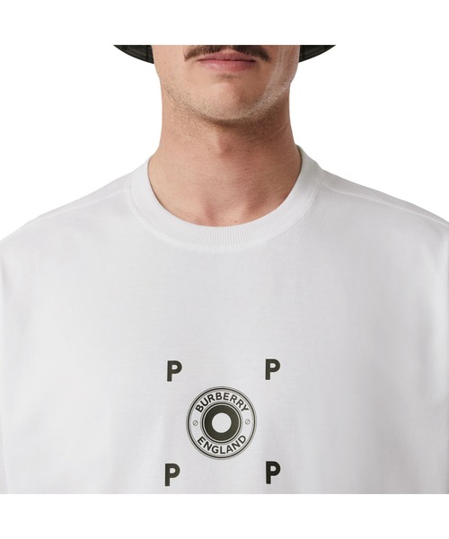 BURBERRY（バーバリー）の「ポップトレーディング　コットンTシャツ（Tシャツ/カットソー・メンズ・ホワイト・S/M/XS）」の3枚目の写真