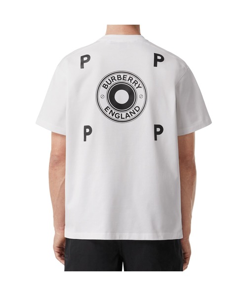 BURBERRY（バーバリー）の「ポップトレーディング　コットンTシャツ（Tシャツ/カットソー・メンズ・ホワイト・S/M/XS）」の4枚目の写真