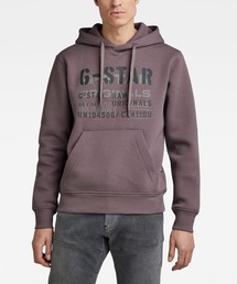 G-STAR | MULTI LAYER ORIGINALS HOODED SWEATER/ロゴパーカー(パーカー)