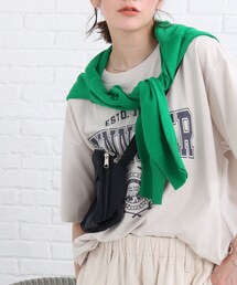 SHOO・LA・RUE | カレッジプリントTシャツ(Tシャツ/カットソー)