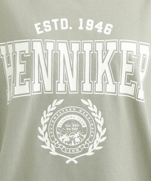 SHOO・LA・RUE(シューラルー)の「◆カレッジプリントTシャツ(Tシャツ/カットソー・レディース・カーキ/ナチュラル・01/02/03)」の18枚目の写真