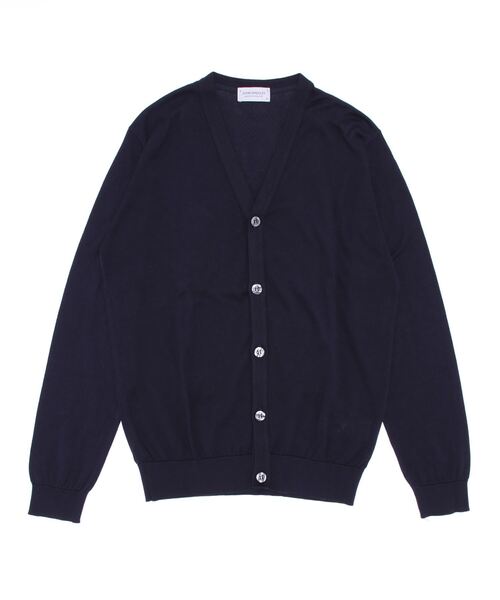 JOHN SMEDLEY / WISTING 30ゲージ コットン カーディガン