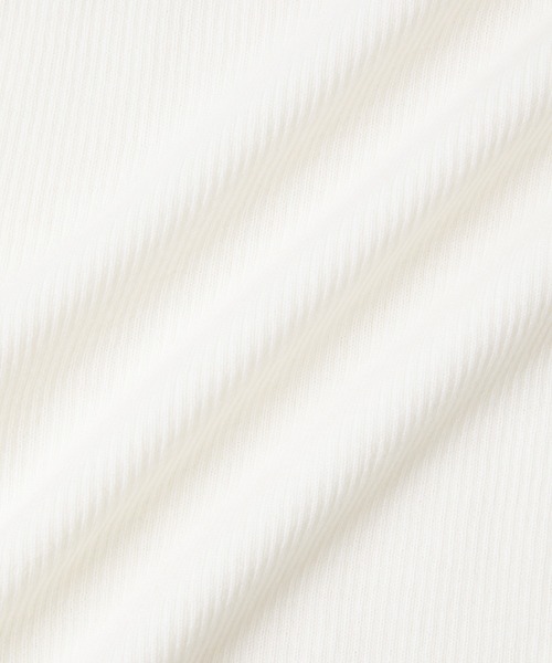 ADAM ET ROPE'（アダムエロペ）の「アンチピリングリブクルーネックプルオーバー（ニット/セーター・レディース・ホワイト/ブラック/レッド/サックスブルー/ピンク/イエロー・FREE）」の21枚目の写真