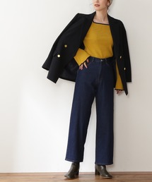 N.（N. Natural Beauty Basic） | 【追加生産】◆スタンダードワイドデニムパンツ(デニムパンツ)