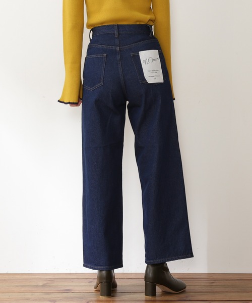 N.(N. Natural Beauty Basic)(エヌエヌナチュラルビューティーベーシック)の「【追加生産】◆スタンダードワイドデニムパンツ(デニムパンツ・レディース・ブルー/ワンウォッシュ・MEDIUM/SMALL)」の19枚目の写真