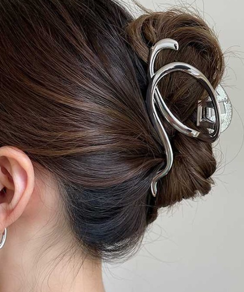 deux amour(ドゥーザムール)の「ヘアークリップ(バレッタ/ヘアクリップ・レディース・シルバー/ゴールド・FRE)」の7枚目の写真