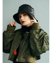 ENVYM | フエイクレザーバケットＨＡＴ(ハット)