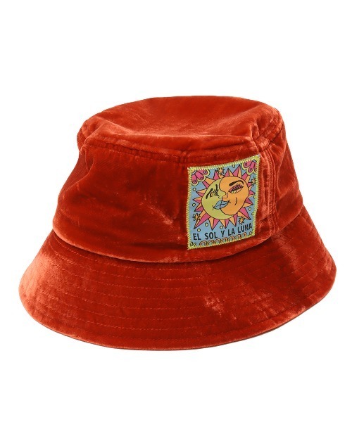 チチカカ（チチカカ）の「ベロアバケットハット（ハット・レディース・ライトグリーン/パープル/オレンジ・FREE）」の15枚目の写真