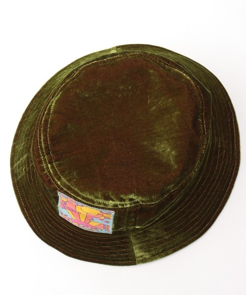 チチカカ（チチカカ）の「ベロアバケットハット（ハット・レディース・ライトグリーン/パープル/オレンジ・FREE）」の16枚目の写真