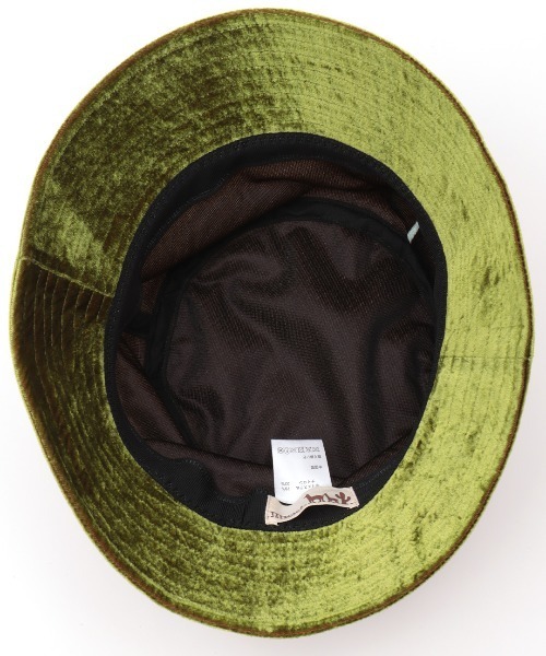 チチカカ（チチカカ）の「ベロアバケットハット（ハット・レディース・ライトグリーン/パープル/オレンジ・FREE）」の17枚目の写真