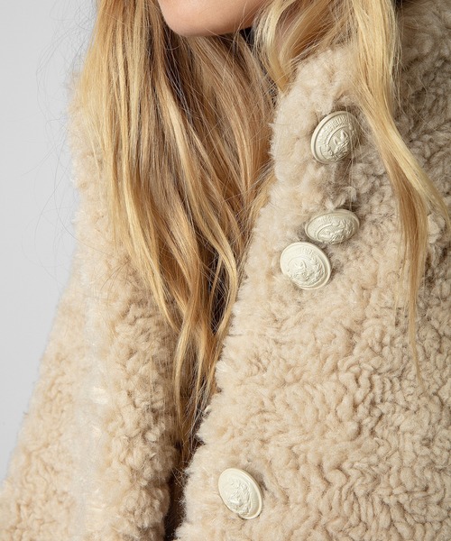 ZADIG&VOLTAIRE(ザディグ エ ヴォルテール)の「ASIA FINO SOFT CURLY(その他アウター・レディース・ホワイト系1・XS/S/M)」の7枚目の写真