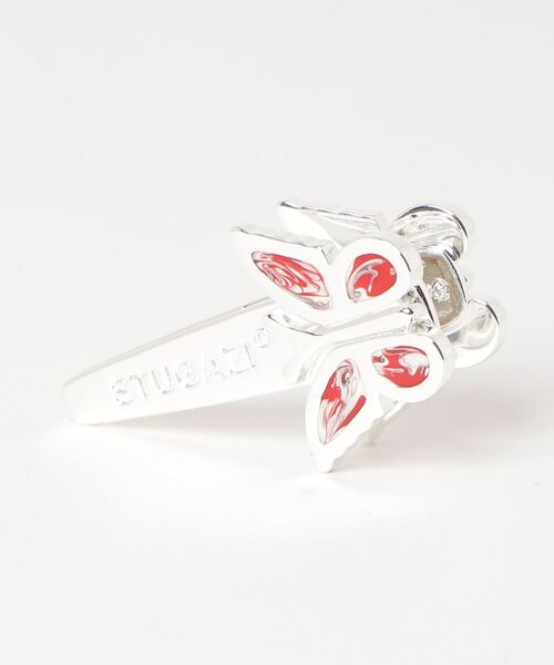 STUGAZI（スガキ）の「【STUGAZI/スガジ】Butterfly Clip / ヘアクリップ ヘアピン ピン バタフライ シルバー