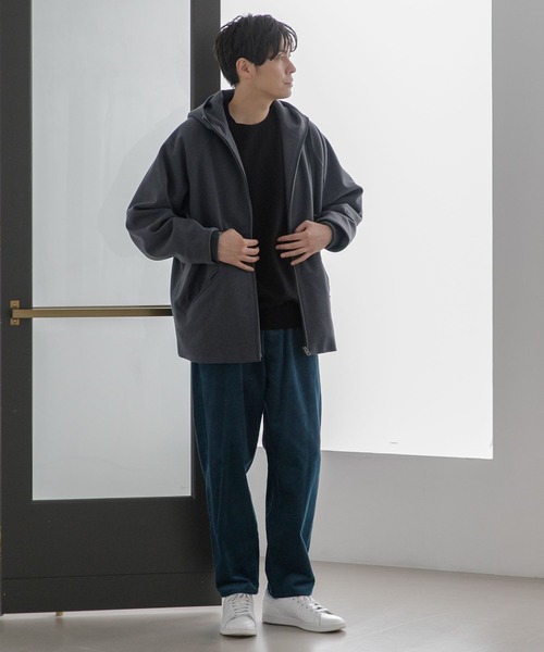 LAKOLE（ラコレ）の「スポンディッシュクルーネックニット / 294397（ニット/セーター・メンズ・アイボリー/ブラック/グリーン/ネイビー/パープル/ピンク/ナチュラル・MEDIUM/LARGE/X-LARGE）」の9枚目の写真