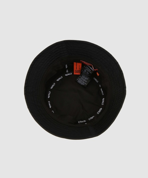 HERON PRESTON(ヘロンプレストン)の「CTNMB BUCKET HAT(ハット・メンズ・ブラック×ホワイト・L/XL)」の4枚目の写真