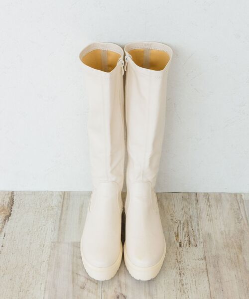 ems excite（エムズエキサイト）の「ロングブーツ（ブーツ・レディース・ナチュラル/ブラック・MEDIUM/LARGE）」の6枚目の写真