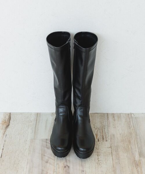ems excite（エムズエキサイト）の「ロングブーツ（ブーツ・レディース・ナチュラル/ブラック・MEDIUM/LARGE）」の8枚目の写真
