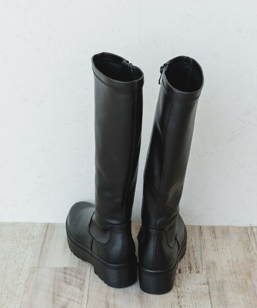 ems excite（エムズエキサイト）の「ロングブーツ（ブーツ・レディース・ナチュラル/ブラック・MEDIUM/LARGE）」の9枚目の写真