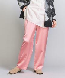BEAUTY&YOUTH UNITED ARROWS | サテン ドロースト イージー パンツ -ウォッシャブル-(その他パンツ)