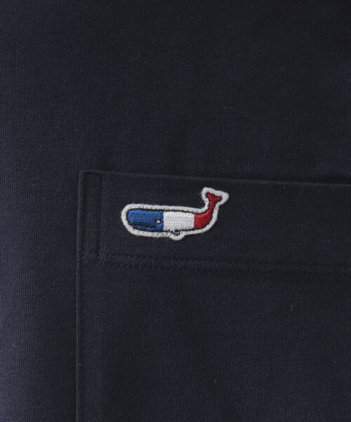 NOLLEY'S goodman(ノーリーズグッドマン)の「クジラ クルーネック ロンT 長袖Tシャツ(Tシャツ/カットソー・メンズ・ネイビー/グレイッシュベージュ/ラベンダー/ホワイト・L/XL/M/S)」の9枚目の写真