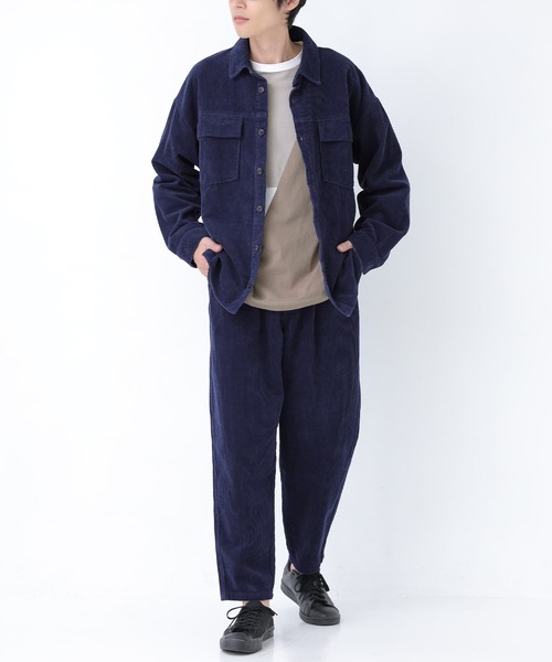 osharewalker（オシャレウォーカー）の「【廃盤】『コーデュロイシャツ』（シャツ/ブラウス・メンズ・ベージュ/ブラック/ネイビー・2/3）」の10枚目の写真