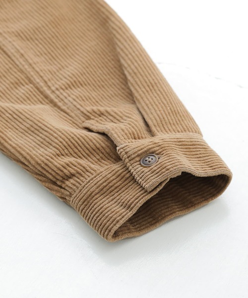 osharewalker（オシャレウォーカー）の「【廃盤】『コーデュロイシャツ』（シャツ/ブラウス・メンズ・ベージュ/ブラック/ネイビー・2/3）」の12枚目の写真