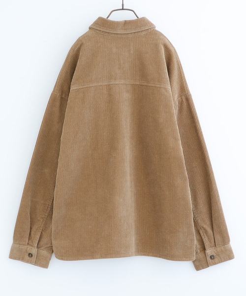 osharewalker（オシャレウォーカー）の「【廃盤】『コーデュロイシャツ』（シャツ/ブラウス・メンズ・ベージュ/ブラック/ネイビー・2/3）」の8枚目の写真