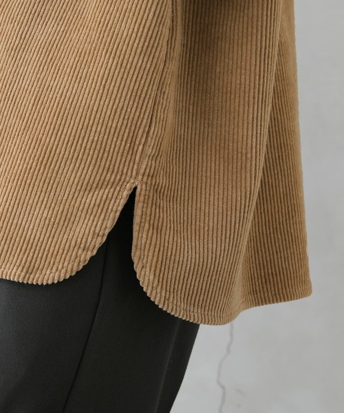 osharewalker（オシャレウォーカー）の「【廃盤】『コーデュロイシャツ』（シャツ/ブラウス・メンズ・ベージュ/ブラック/ネイビー・2/3）」の14枚目の写真