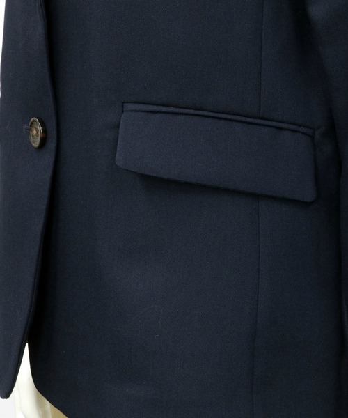 TOKYO SHIRTS（トウキョウシャツ）の「シングルテーラードジャケット（テーラードジャケット・レディース・ベージュ/ネイビー・L/M）」の10枚目の写真