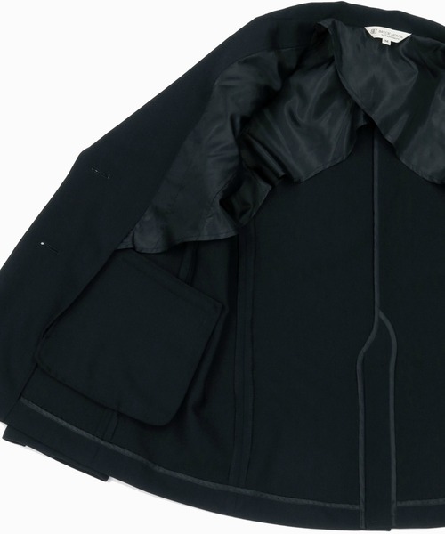 TOKYO SHIRTS（トウキョウシャツ）の「シングルテーラードジャケット（テーラードジャケット・レディース・ベージュ/ネイビー・L/M）」の11枚目の写真