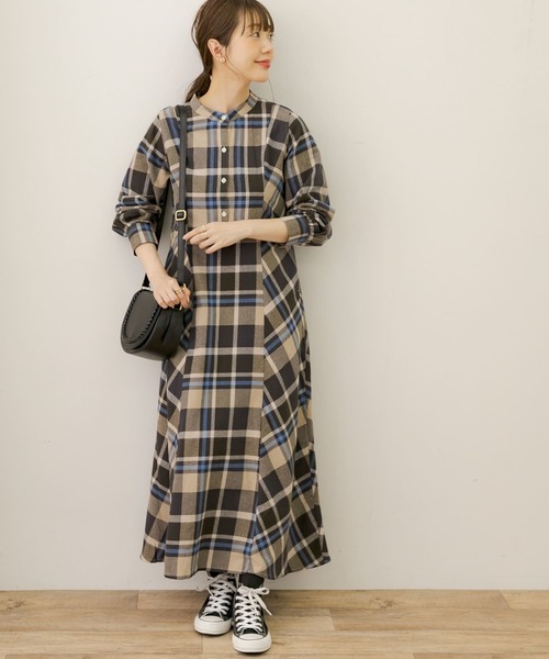 ダイアグラム　マルチチェックワンピース　サイズ36 URBAN RESEARCH Sonny Label（アーバンリサーチサニーレーベル）の