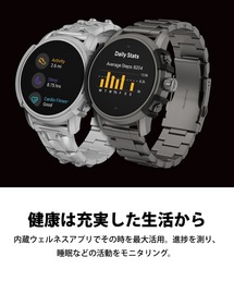 DIESEL - DIESEL GRIFFED スマートウォッチ ブラウン DZT2043 Men's Griffed leather smartwatch | Brown | Diesel