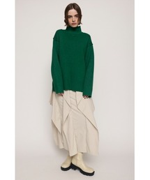 ASYMMETRY HEM SK アシンメトリー ヘム スカート