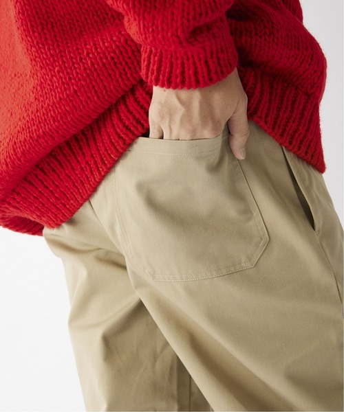 JOURNAL STANDARD relume（ジャーナルスタンダード　レリューム）の「CALIFORNIA TCカラーシェフパンツ（チノパンツ・メンズ・ベージュ/ブルー/ブラック/ライトグレー/グリーン・SMALL/X-LARGE/MEDIUM/LARGE）」の11枚目の写真