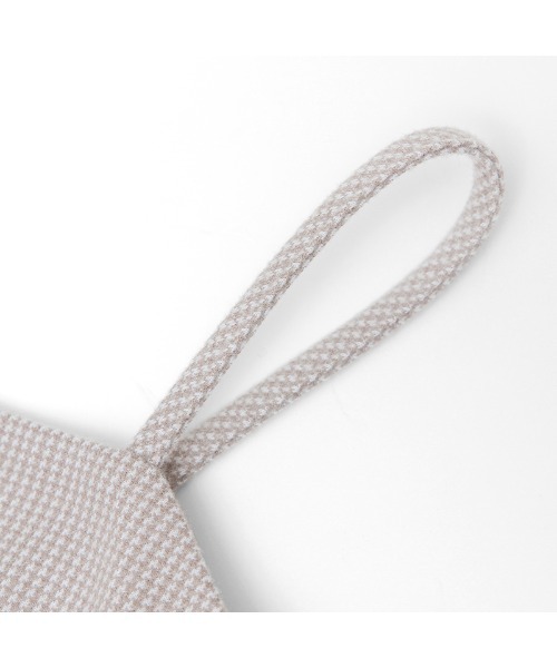 flower（フラワー）の「シェイプチェックワンピース2（ワンピース・レディース・ベージュ/ブラウン・FREE）」の7枚目の写真