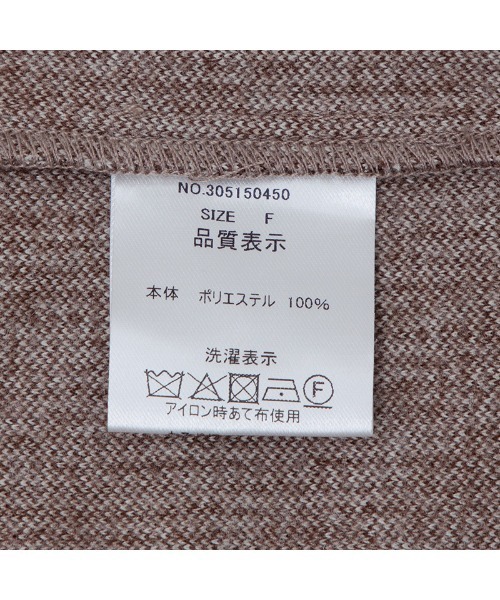 flower（フラワー）の「シェイプチェックワンピース2（ワンピース・レディース・ベージュ/ブラウン・FREE）」の8枚目の写真