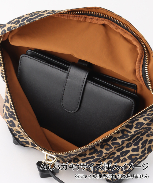 Spick & Span（スピックアンドスパン）の「【ACTIVO mica della valle/アクティヴォ ミカデラヴァッレ】fionda（ショルダーバッグ・レディース・ブラック/キャメル・FREE）」の15枚目の写真