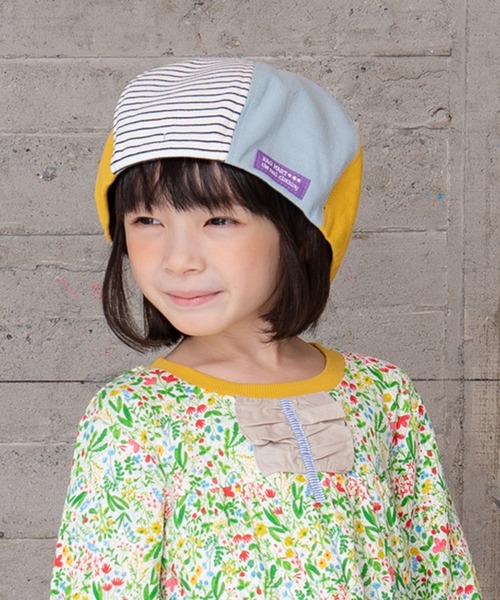 RAGMART（ラグマート）の「ベレー帽（ハンチング/ベレー帽・キッズ・ピンク/ネイビー/イエロー・S/M）」の21枚目の写真