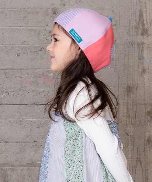 RAGMART（ラグマート）の「ベレー帽（ハンチング/ベレー帽・キッズ・ピンク/ネイビー/イエロー・S/M）」の16枚目の写真