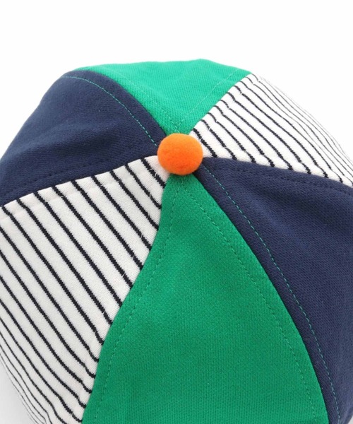 RAGMART（ラグマート）の「ベレー帽（ハンチング/ベレー帽・キッズ・ピンク/ネイビー/イエロー・S/M）」の10枚目の写真