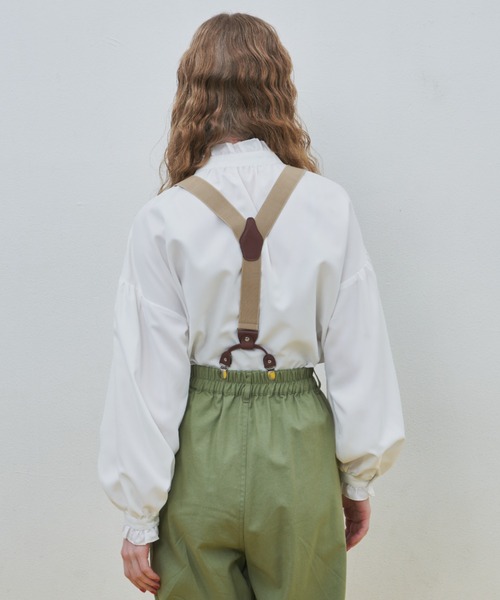 MERLOT(メルロー)の「フリルリボンブラウス(シャツ/ブラウス・レディース・ホワイト/ブラック・FREE)」の8枚目の写真