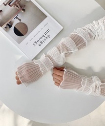 AS KNOW AS plus | シアー アームカバー(アームカバー)