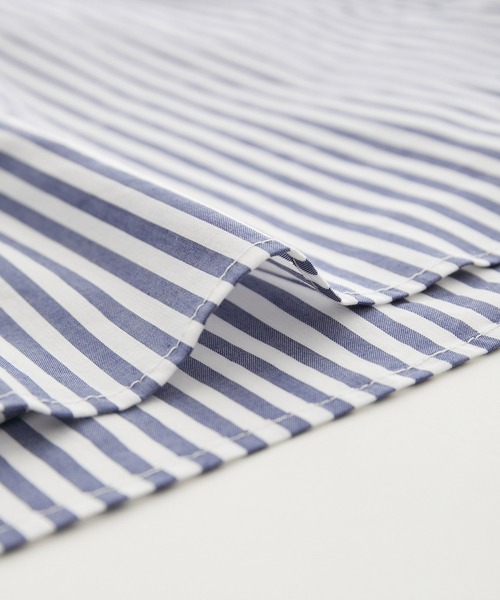 ROPE' PICNIC(ロペピクニック)の「ストライプチュニックシャツ(シャツ/ブラウス・レディース・ベージュ/ネイビー・38)」の12枚目の写真