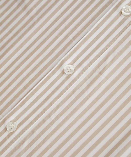 ROPE' PICNIC(ロペピクニック)の「ストライプチュニックシャツ(シャツ/ブラウス・レディース・ベージュ/ネイビー・38)」の15枚目の写真