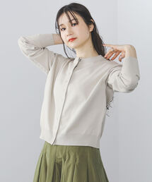 BEAMS HEART | BEAMS HEART / リングドット クルーネック カーディガン(ニット/セーター)