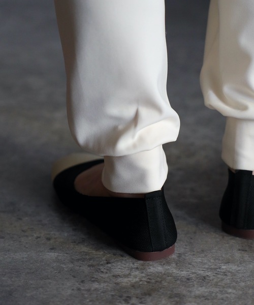 アパルトモン　FLATTERED フラットシューズ セール】バイカラーフラットシューズ（パンプス）｜ap retro