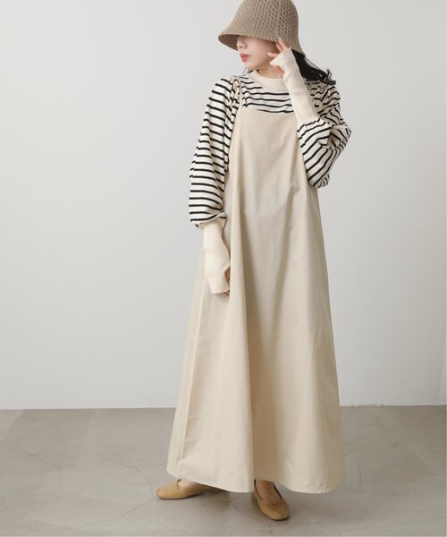 RAY CASSIN(レイカズン)の「M/L パイピングフラットシューズ(バレエシューズ・レディース・シルバー/ブラック/ベージュ・MEDIUM/LARGE)」の16枚目の写真