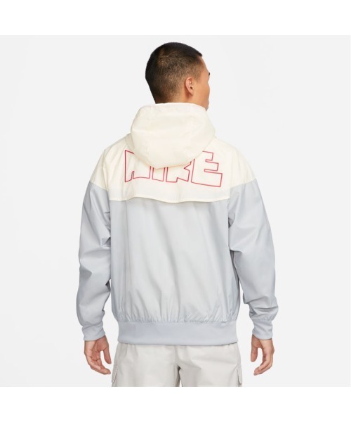 NIKE ＆off-whiteナイロンジャケット NIKE（ナイキ）の「NIKE/ナイキ M WR WVN + LND JKT GX HD（ナイロン