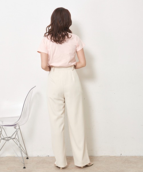 VANNIE U（ヴァニーユー）の「ストレートカラースラックス【Sサイズ展開有】（スラックス・レディース・アイボリー/ライトグレー/ライトグリーン・FREE/SMALL）」の22枚目の写真