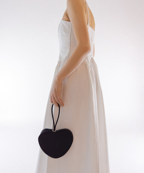 Charles Chaton（シャルルシャトン）の「torso cami dress　キャミドレス（ワンピース・レディース・ホワイト/ネイビー・34/36）」の7枚目の写真