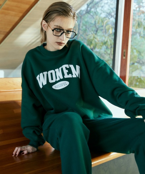 WONEM（ウォンエム）の「カレッジロゴスウェット（スウェット）」 - WEAR